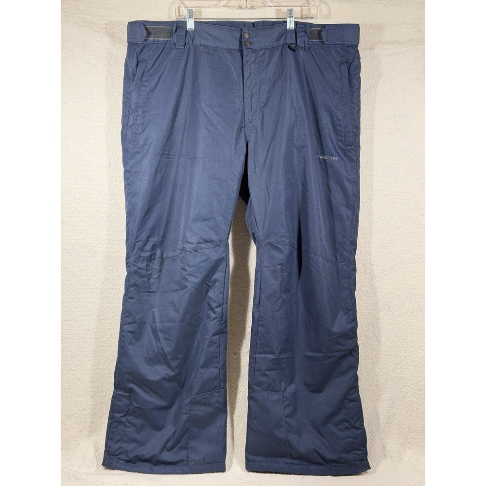 Arctix Snow Pants Men 3XL Navy Nylon Insulated Ski Snowboard Gorpcore Winter